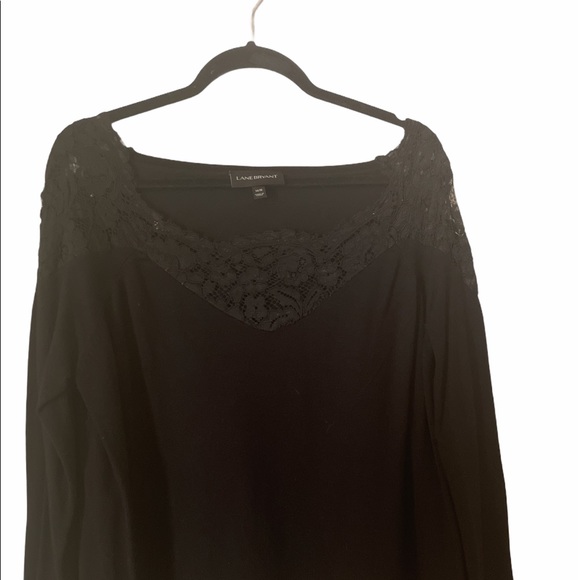 14/16 lace trimmed sweater - Picture 2 of 2